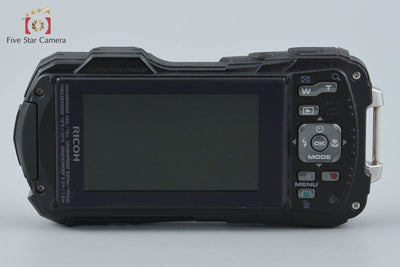 【中古】RICOH リコー PENTAX ペンタックス WG-80 ブラック 防水アクションカメラ
