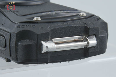【中古】RICOH リコー PENTAX ペンタックス WG-80 ブラック 防水アクションカメラ