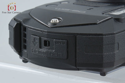 【中古】RICOH リコー PENTAX ペンタックス WG-80 ブラック 防水アクションカメラ