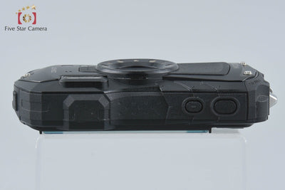 【中古】RICOH リコー PENTAX ペンタックス WG-80 ブラック 防水アクションカメラ