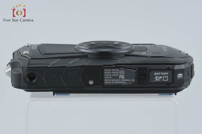 【中古】RICOH リコー PENTAX ペンタックス WG-80 ブラック 防水アクションカメラ