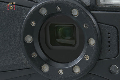 【中古】RICOH リコー PENTAX ペンタックス WG-80 ブラック 防水アクションカメラ