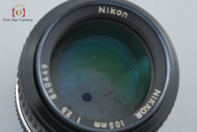 【中古】Nikon ニコン Ai NIKKOR 105mm f/2.5