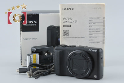 【中古】SONY ソニー Cyber-shot DSC-HX50V ブラック コンパクトデジタルカメラ 元箱付き 多言語対応