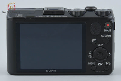 【中古】SONY ソニー Cyber-shot DSC-HX50V ブラック コンパクトデジタルカメラ 元箱付き 多言語対応