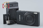 【中古】Canon キヤノン IXY 210 ブラック コンパクトデジタルカメラ