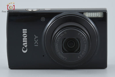 【中古】Canon キヤノン IXY 210 ブラック コンパクトデジタルカメラ