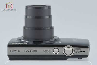 【中古】Canon キヤノン IXY 210 ブラック コンパクトデジタルカメラ