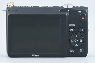 【中古】Nikon ニコン COOLPIX A100 シルバー コンパクトデジタルカメラ 元箱付き