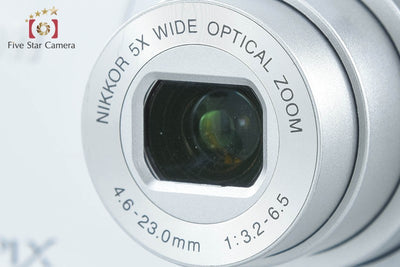 【中古】Nikon ニコン COOLPIX A100 シルバー コンパクトデジタルカメラ 元箱付き