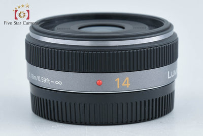 【中古】Panasonic パナソニック LUMIX G 14mm f/2.5 ASPH. H-H014