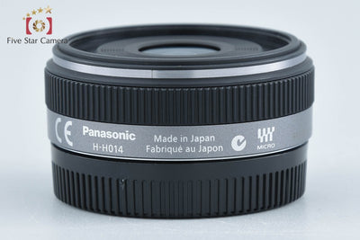 【中古】Panasonic パナソニック LUMIX G 14mm f/2.5 ASPH. H-H014