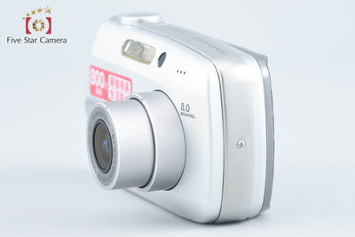 【中古】OLYMPUS オリンパス μ DIGITAL 800 シルバー コンパクトデジタルカメラ 元箱付き