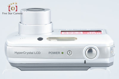【中古】OLYMPUS オリンパス μ DIGITAL 800 シルバー コンパクトデジタルカメラ 元箱付き