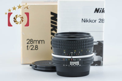 【中古】Nikon ニコン Ai NIKKOR 28mm f/2.8 元箱付き