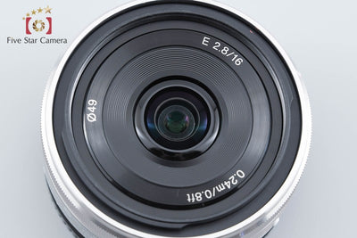 【中古】SONY ソニー E 16mm f/2.8 SEL16F28 + VCL-ECU2 ウルトラワイドコンバーター