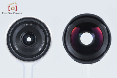 【中古】SONY ソニー E 16mm f/2.8 SEL16F28 + VCL-ECU2 ウルトラワイドコンバーター
