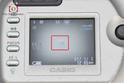 【中古】CASIO カシオ QV-4000 シルバー コンパクトデジタルカメラ