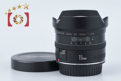 【中古】Canon キヤノン EF 15mm f/2.8 フィッシュアイ