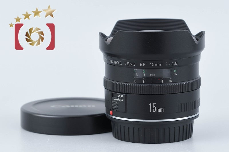 【中古】Canon キヤノン EF 15mm f/2.8 フィッシュアイ
