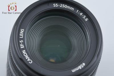 【中古】Canon キヤノン EF-S 55-250mm f/4-5.6 IS