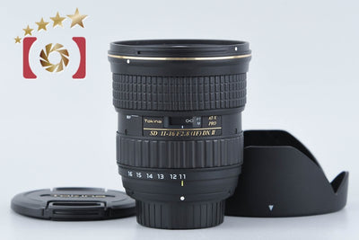 【中古】Tokina トキナー AT-X PRO SD 11-16mm f/2.8 IF DX II Aspherical ニコン用