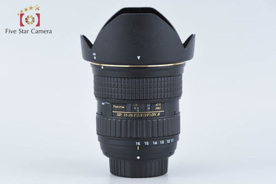 【中古】Tokina トキナー AT-X PRO SD 11-16mm f/2.8 IF DX II Aspherical ニコン用