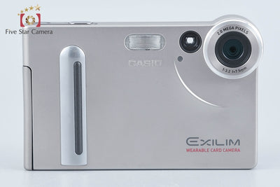【中古】CASIO カシオ EXILIM EX-S2 シルバー コンパクトデジタルカメラ