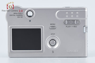 【中古】CASIO カシオ EXILIM EX-S2 シルバー コンパクトデジタルカメラ