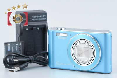 【中古】CASIO カシオ EXILIM EX-ZS210 ブルー コンパクトデジタルカメラ
