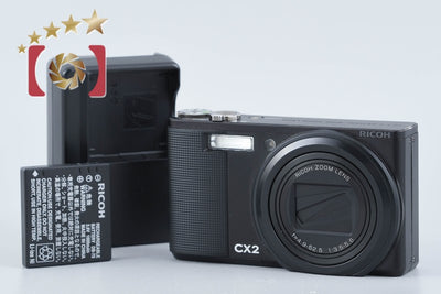 【中古】RICOH リコー CX2 ブラック コンパクトデジタルカメラ シャッター回数僅少