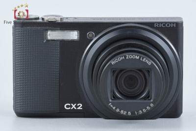 【中古】RICOH リコー CX2 ブラック コンパクトデジタルカメラ シャッター回数僅少