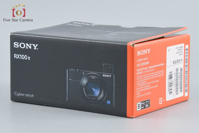 【中古】SONY ソニー Cyber-Shot RX100V DSC-RX100M5 デジタルスチルカメラ 元箱付き 多言語対応