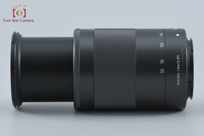 【中古】Canon キヤノン EF-M 55-200mm f/4.5-6.3 IS STM ブラック