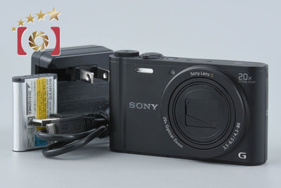 【中古】SONY ソニー Cyber-shot DSC-WX350 ブラック コンパクトデジタルカメラ 多言語対応