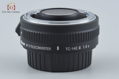 【中古】Nikon ニコン AF-S テレコンバーター TC-14E III 1.4X
