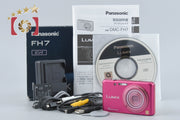【中古】Panasonic パナソニック LUMIX DMC-FH7 パッションピンク コンパクトデジタルカメラ 元箱付き
