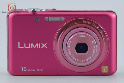 【中古】Panasonic パナソニック LUMIX DMC-FH7 パッションピンク コンパクトデジタルカメラ 元箱付き