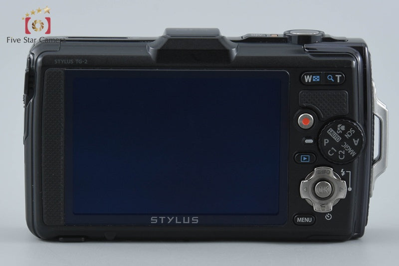 中古】OLYMPUS オリンパス STYLUS TG-2 Tough ブラック 防水デジタル