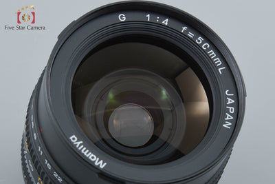 【中古】Mamiya マミヤ G 50mm f/4 L