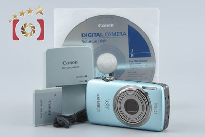 【中古】Canon キヤノン IXY DIGITAL 930 IS ブルー コンパクトデジタルカメラ