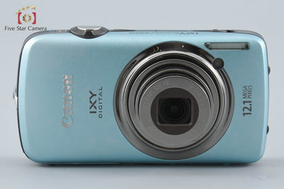 【中古】Canon キヤノン IXY DIGITAL 930 IS ブルー コンパクトデジタルカメラ
