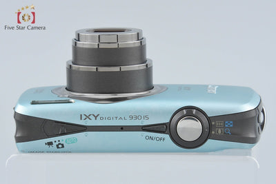 【中古】Canon キヤノン IXY DIGITAL 930 IS ブルー コンパクトデジタルカメラ