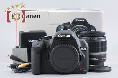 【中古】Canon キヤノン EOS Kiss X3 EF-S 18-55 IS レンズキット シャッター回数僅少 元箱付き
