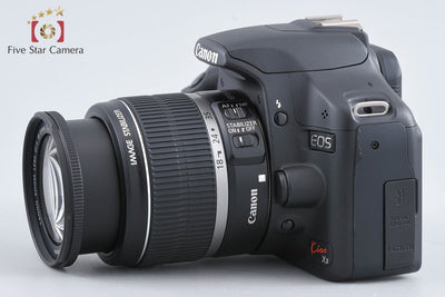 【中古】Canon キヤノン EOS Kiss X3 EF-S 18-55 IS レンズキット シャッター回数僅少 元箱付き