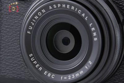 【中古】FUJIFILM 富士フイルム X100T ブラック コンパクトデジタルカメラ シャッター回数僅少