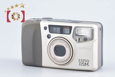 【中古】PENTAX ペンタックス ESPIO 115M シルバー コンパクトフィルムカメラ