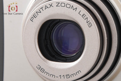 【中古】PENTAX ペンタックス ESPIO 115M シルバー コンパクトフィルムカメラ