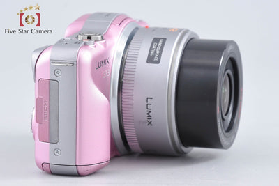 【中古】Panasonic パナソニック LUMIX DMC-GF3 フェアリーピンク 電動ズームレンズキット シャッター回数僅少