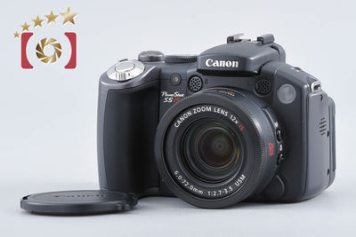 【中古】Canon キヤノン PowerShot S5 IS ブラック コンパクトデジタルカメラ